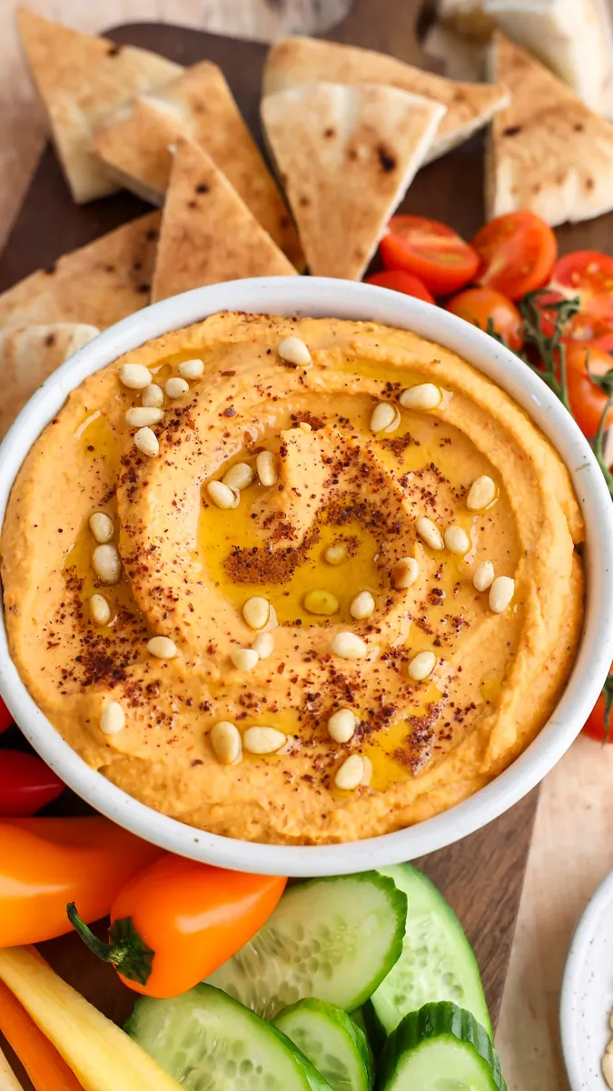 Roasted Pepper Hummus