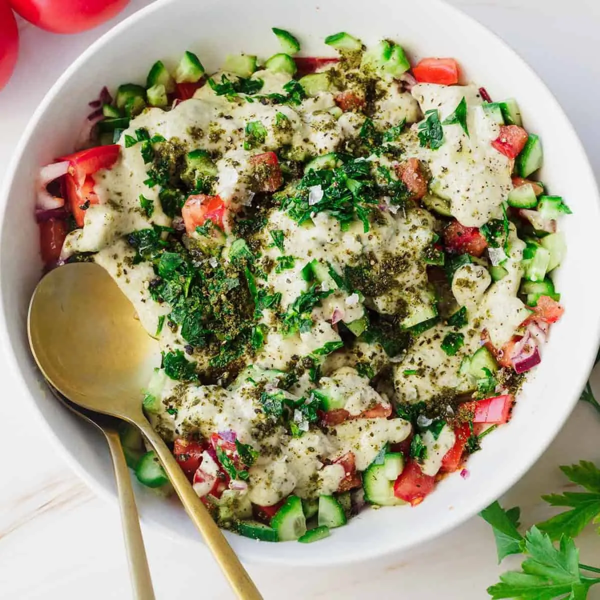 Israeli Chopped Salad