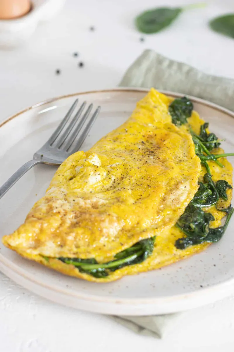 Spinach Omelet