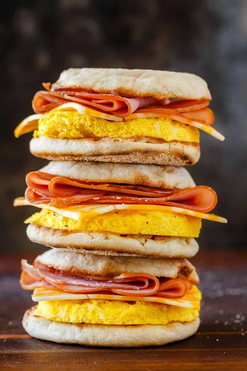Freezer Breakfast Sandwiches