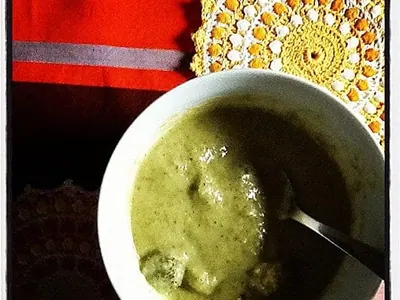 Broccoli Chard Cheese Soup