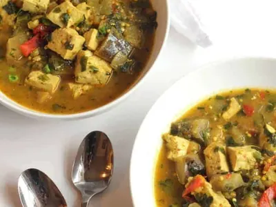 Slow Cooker Tofu Vegetable Curry