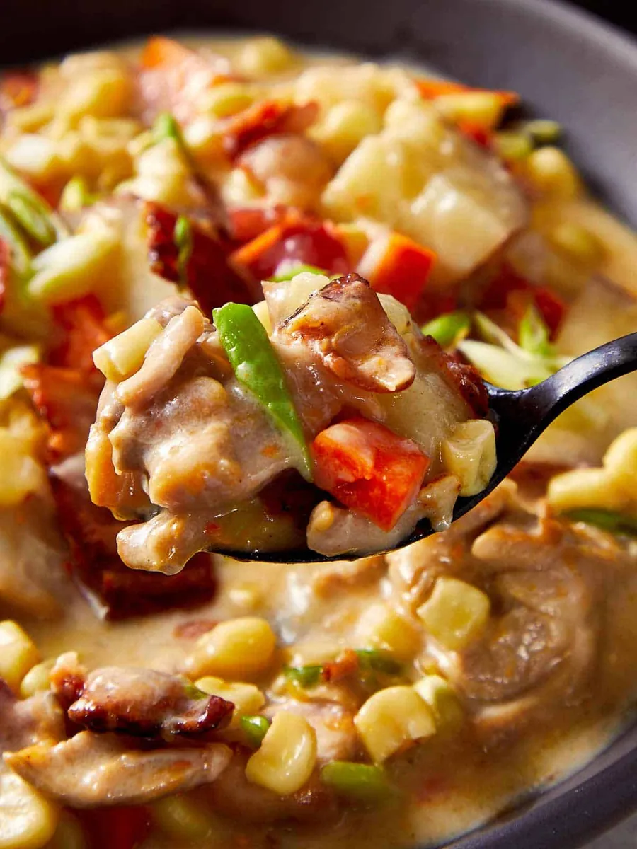 Chicken Bacon Corn Chowder
