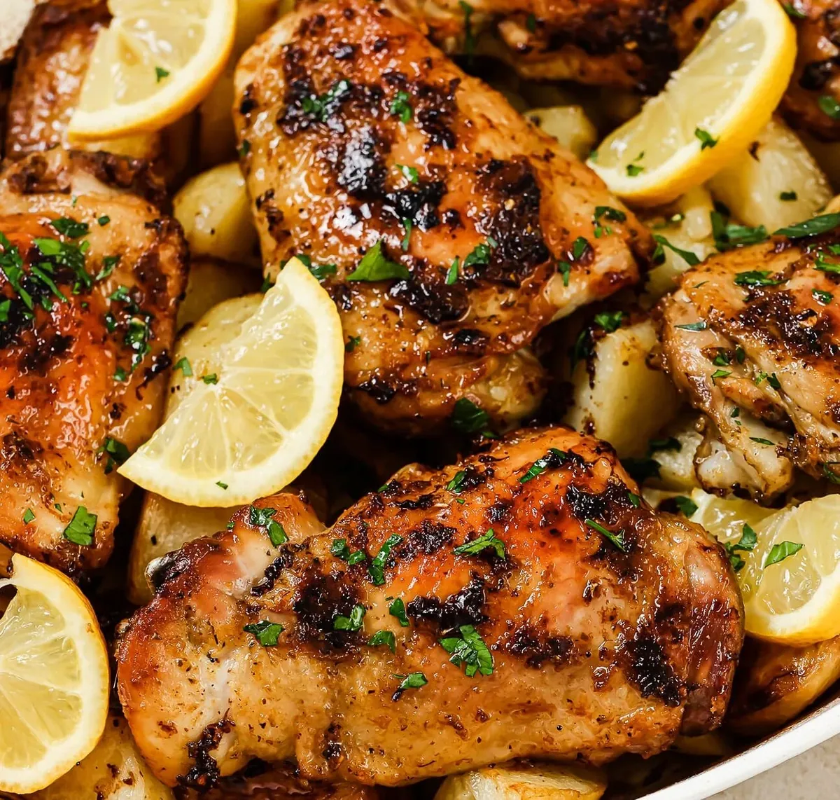 Greek Lemon Chicken Potatoes