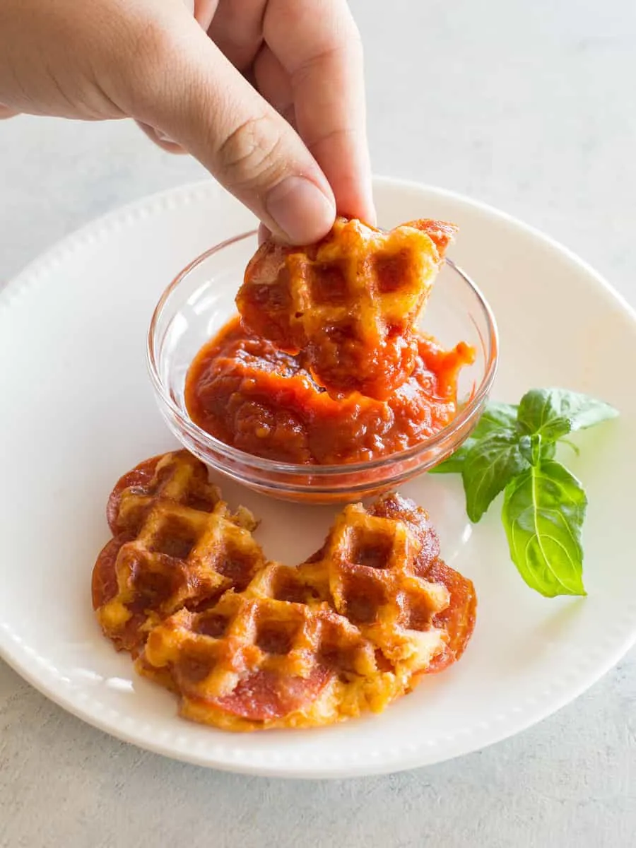 Pizza Chaffle