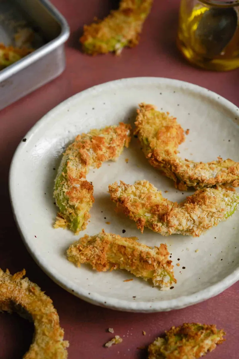 Avocado Fries with avocados