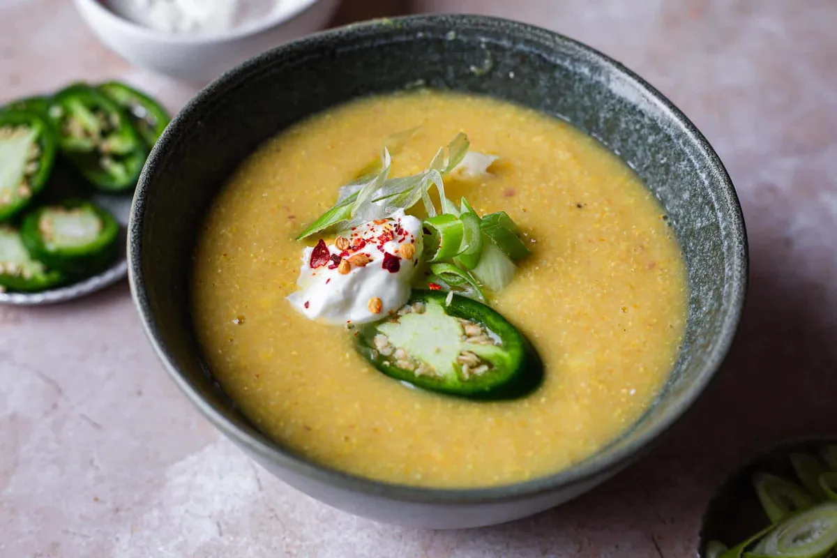 Fresh Sweet Corn Soup
