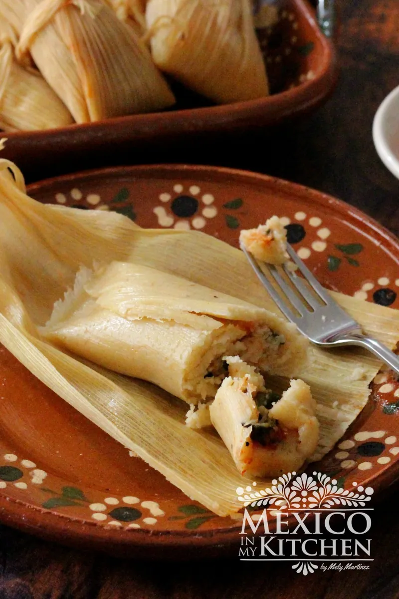 Tamales de Rajas con Queso