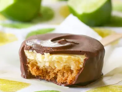 Key Lime Pie On A Stick