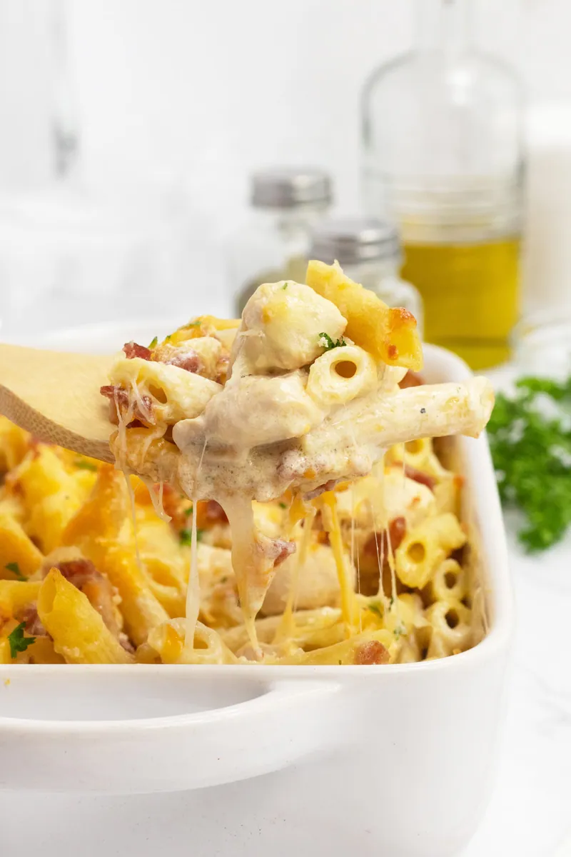 Chicken Bacon Ranch Casserole