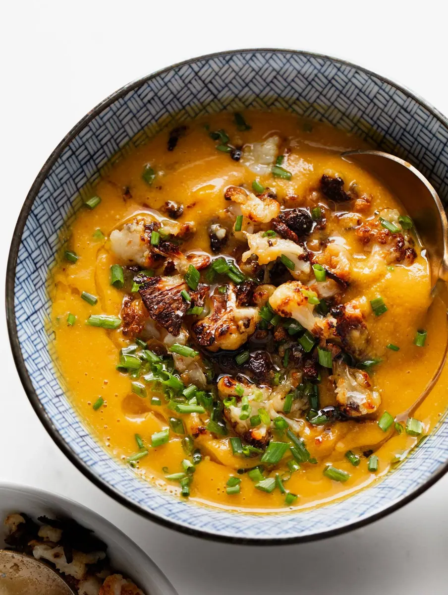 Sweet Potato Cauliflower Soup
