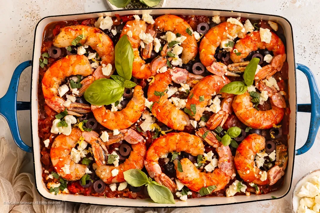 Shrimp Saganaki