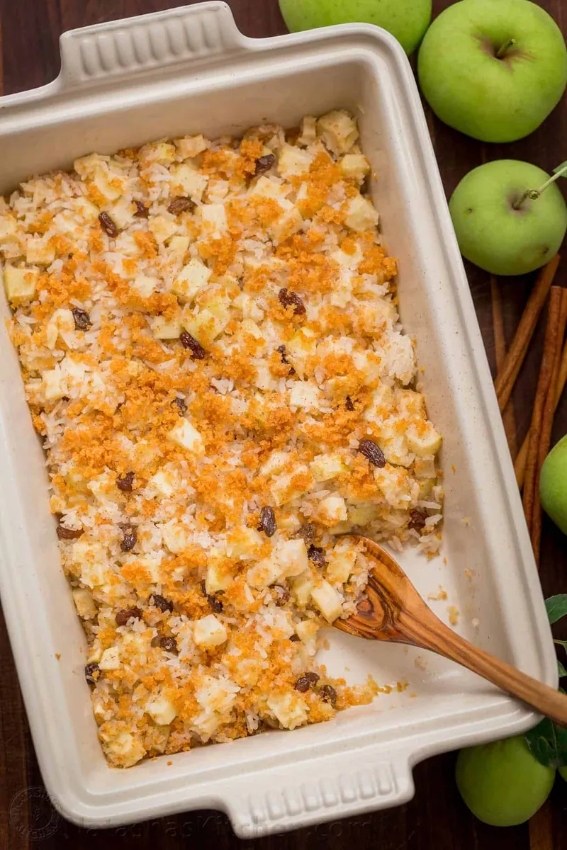 Apple Rice Pudding