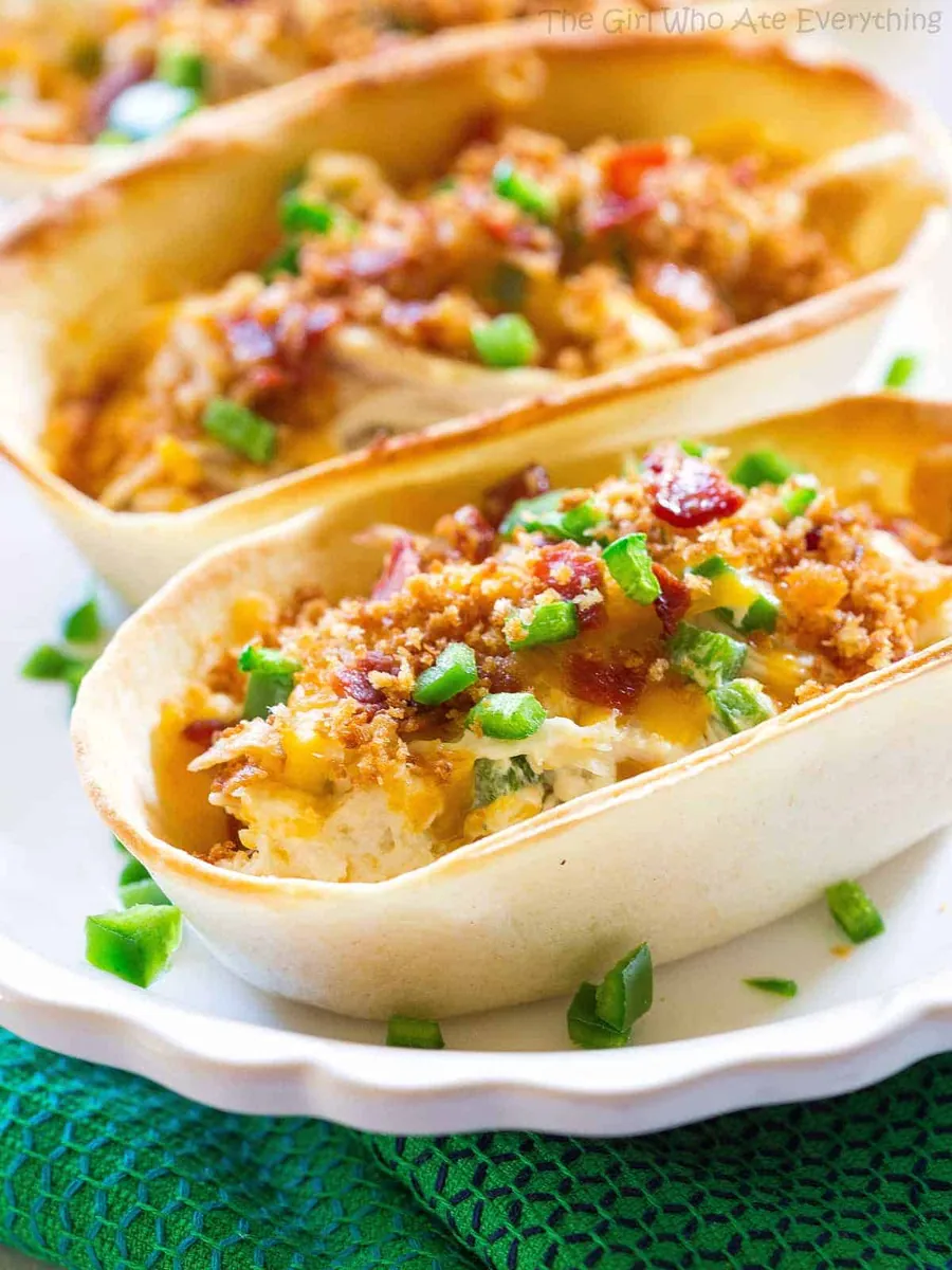 Jalapeno Popper Chicken Tacos