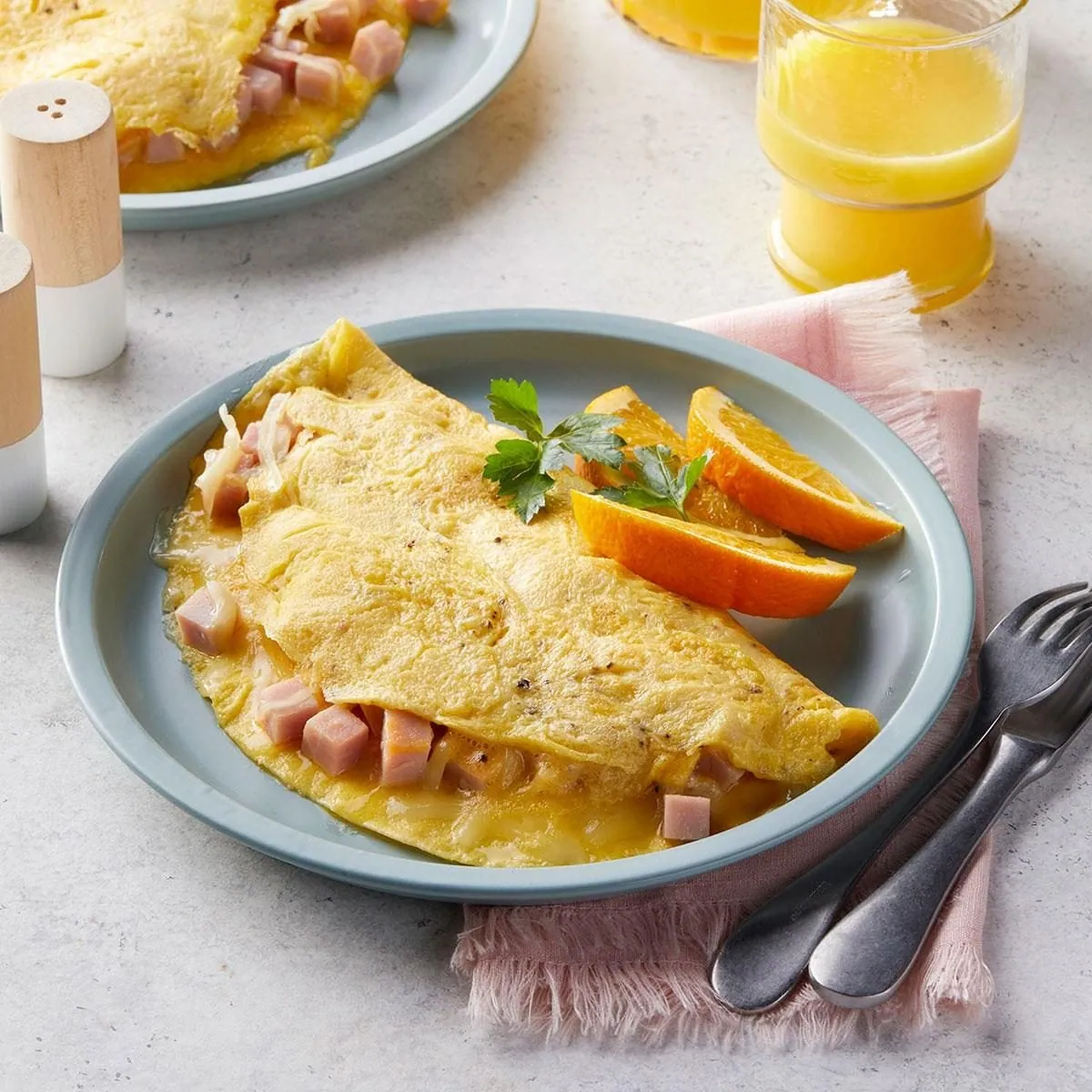 Ham and Cheese Omelet