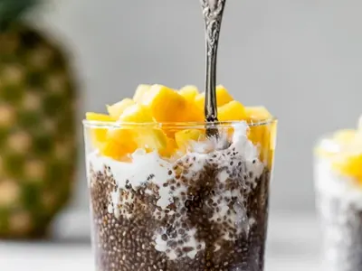 Pineapple Chia Cottage Cheese