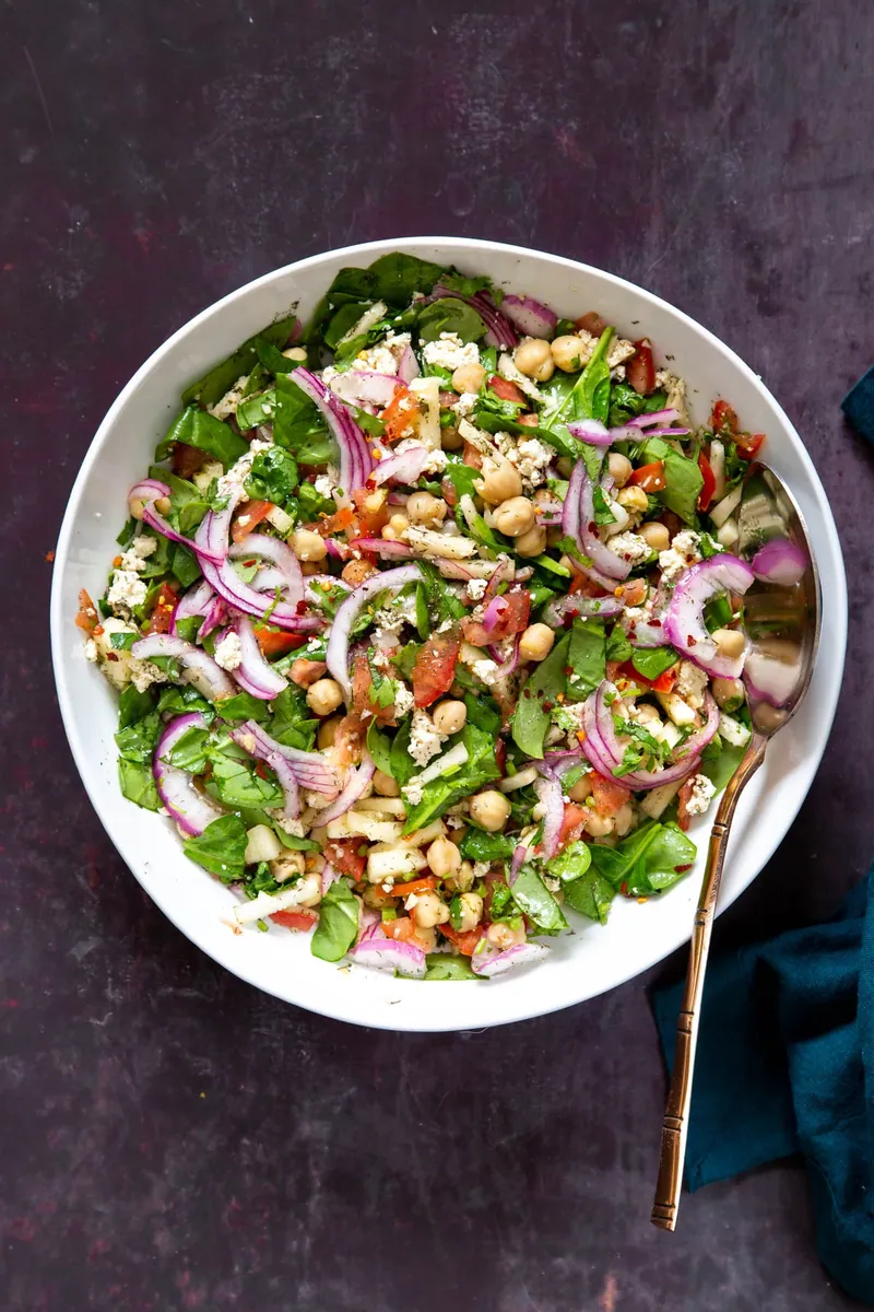 Chickpea Dill Salad