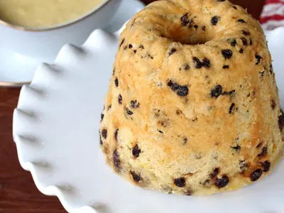 Spotted Dick Pudding
