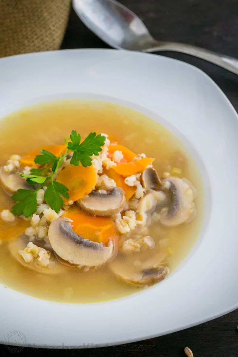 Barley Mushroom Soup