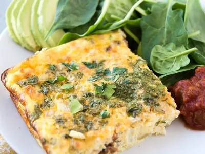 Provençal Omelette Cake