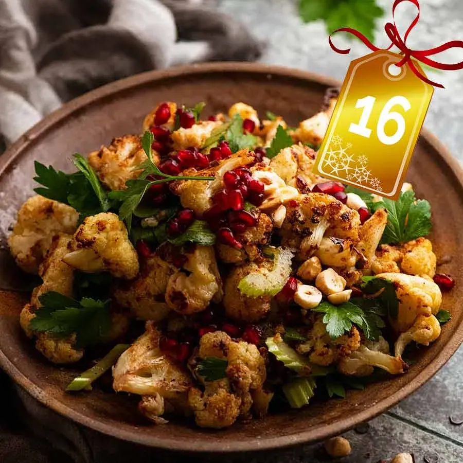 Cauliflower Pomegranate Salad