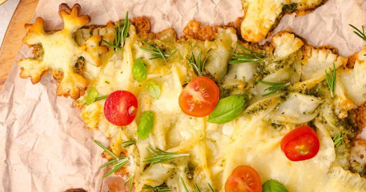 Pesto Cheese Pastry Tree