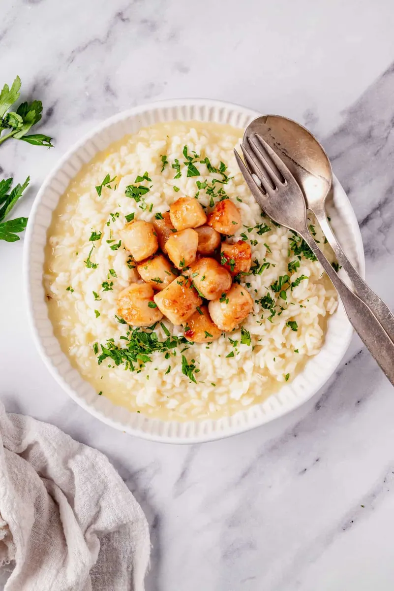 Scallop Risotto