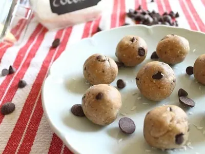 Chocolate Coconut Dough Balls