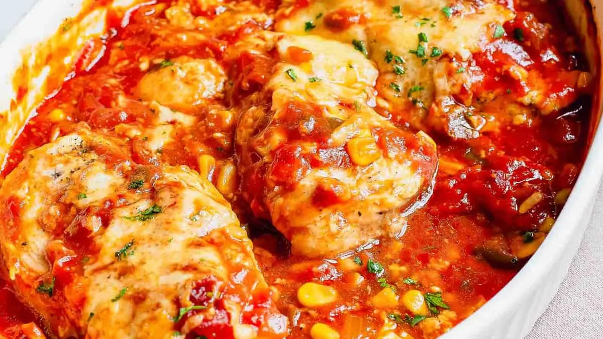 Baked Salsa Chicken