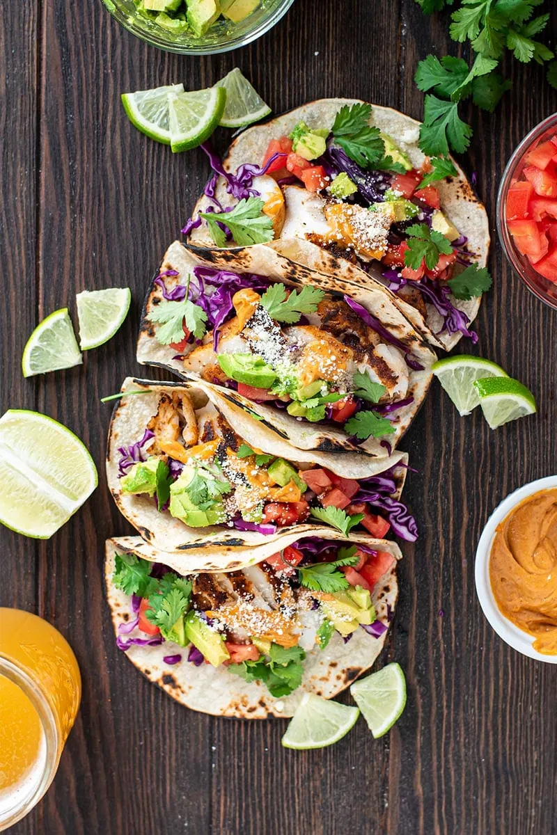 Blackened Fish Tacos