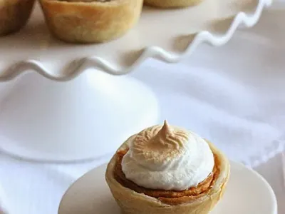 Mini Sweet Potato Meringue Pies