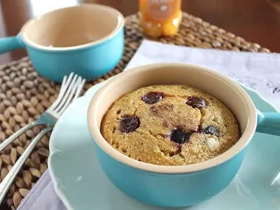 Cherry Almond Breakfast Bake