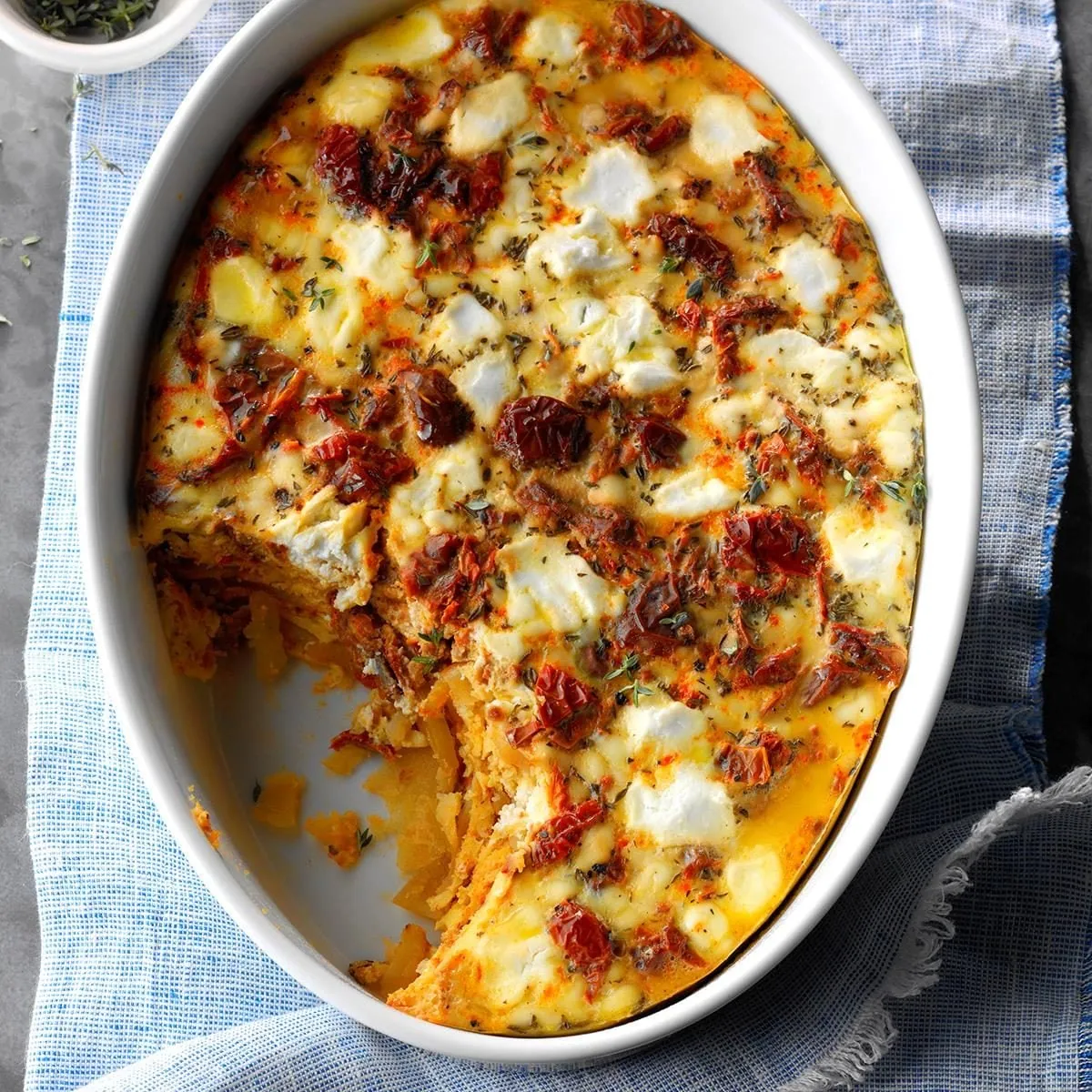 Slow Cooker Provencal Frittata