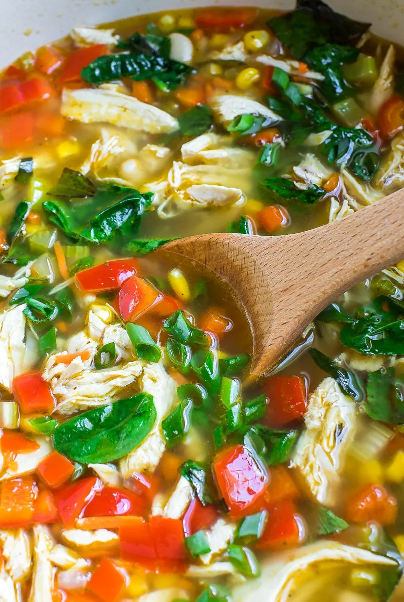 One-Pot Chicken Vegetable Soup