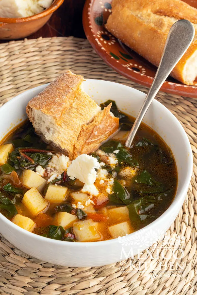 Swiss Chard Potato Soup