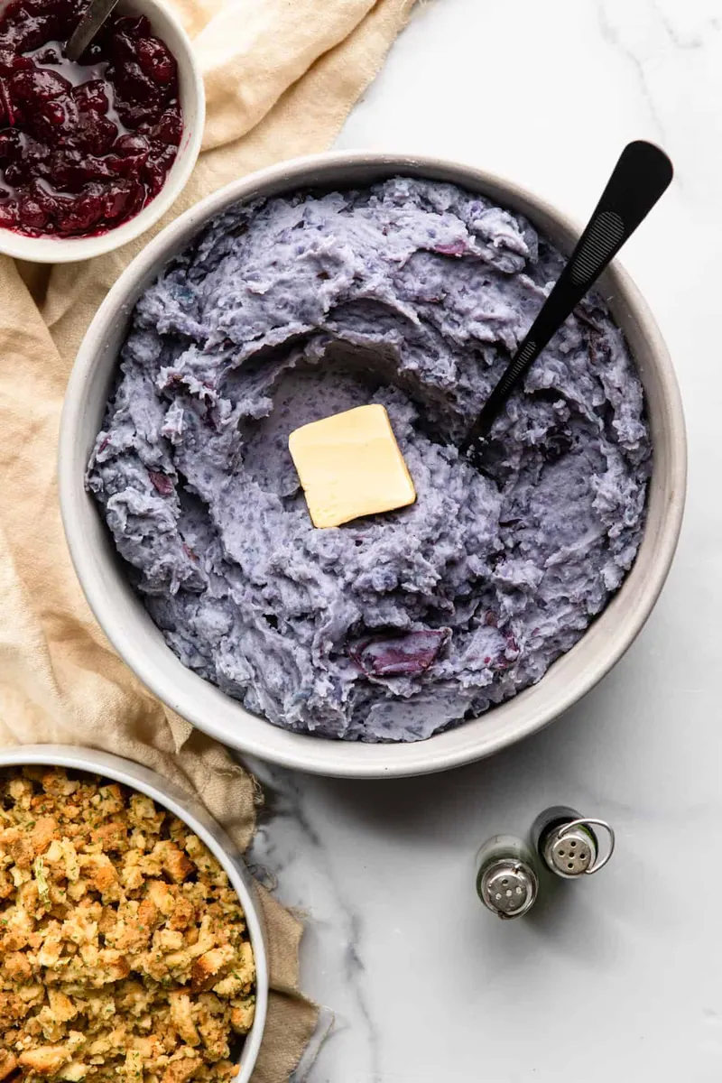 Purple Mashed Potatoes