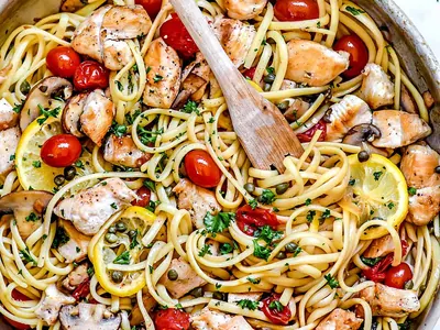 Chicken Piccata Pasta