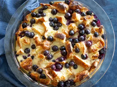 Blueberry Croissant Puff