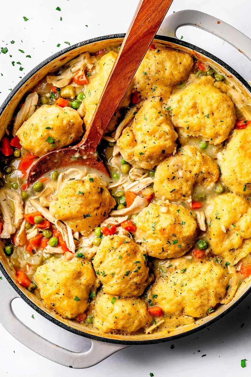 Chicken and Dumplings (6 servings)
