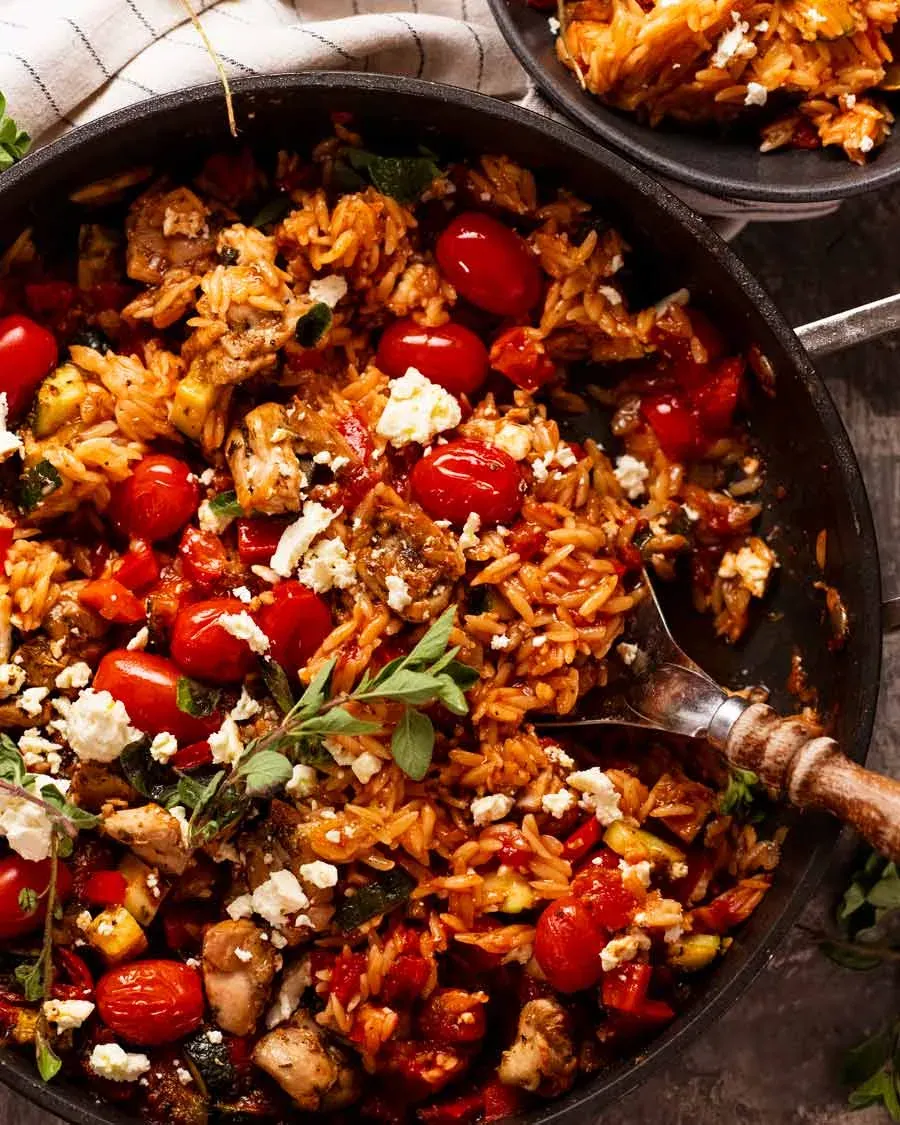 One Pot Chicken Risoni