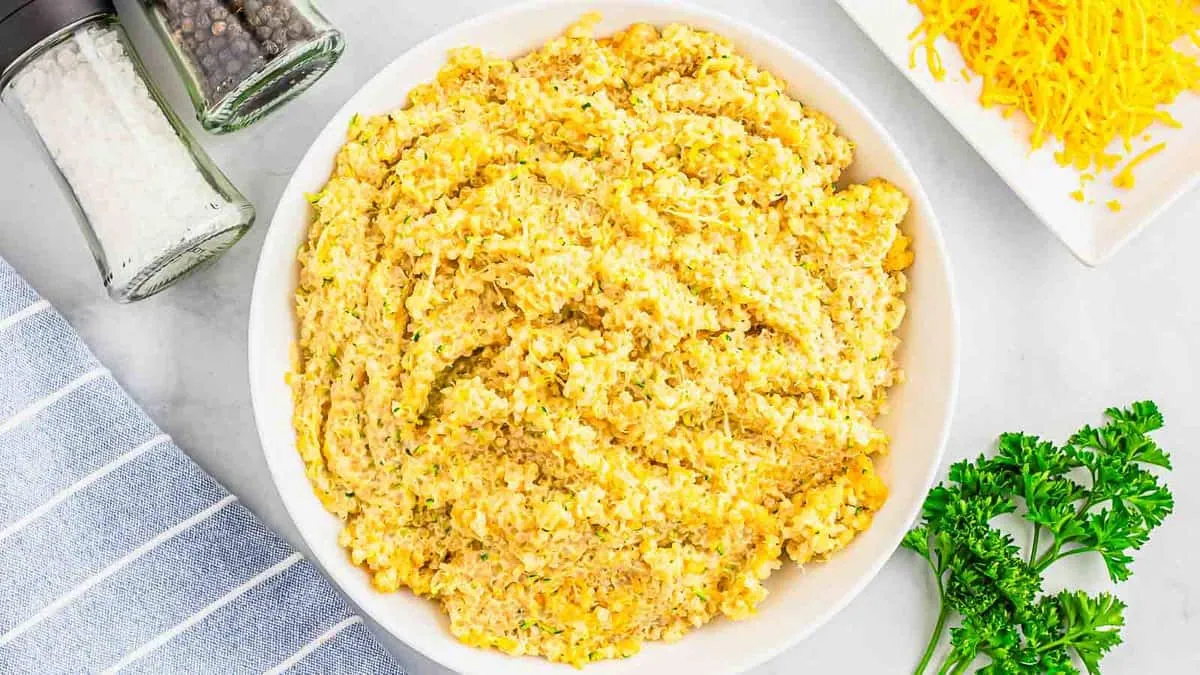 Cheesy Quinoa