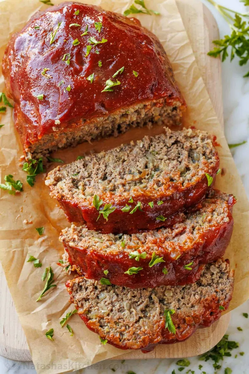 Glazed Beef Meatloaf