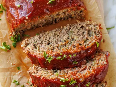 Glazed Beef Meatloaf