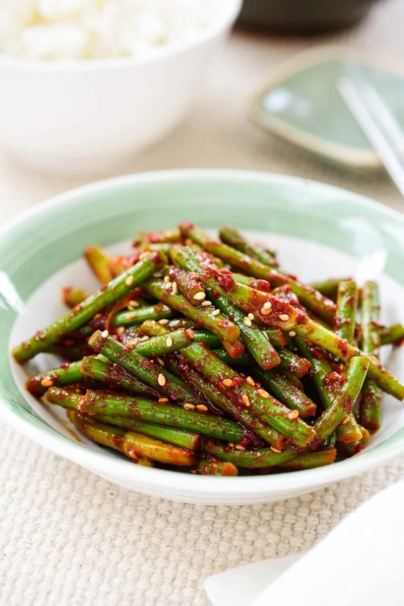 Korean Garlic Scape Salad