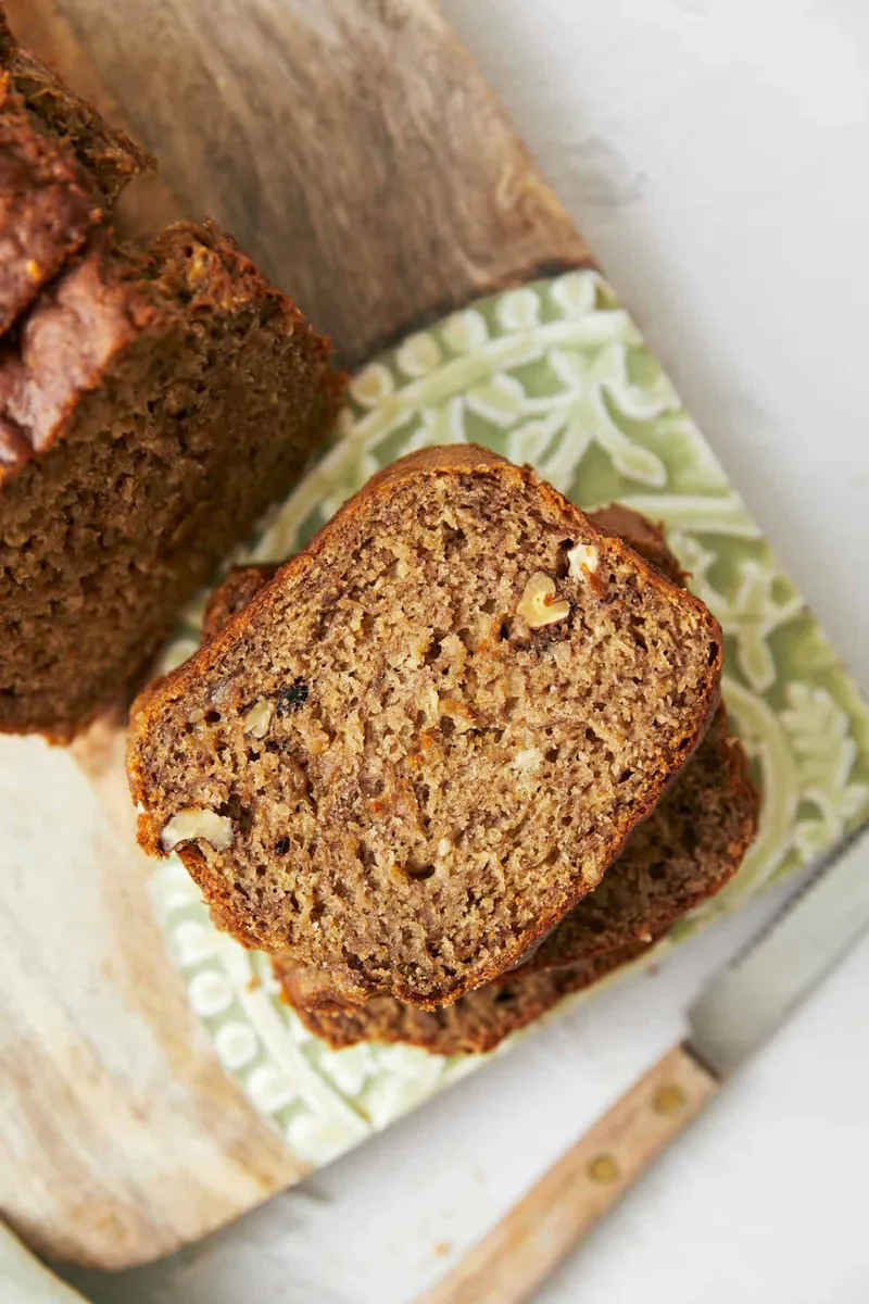 Eggless Banana Bread