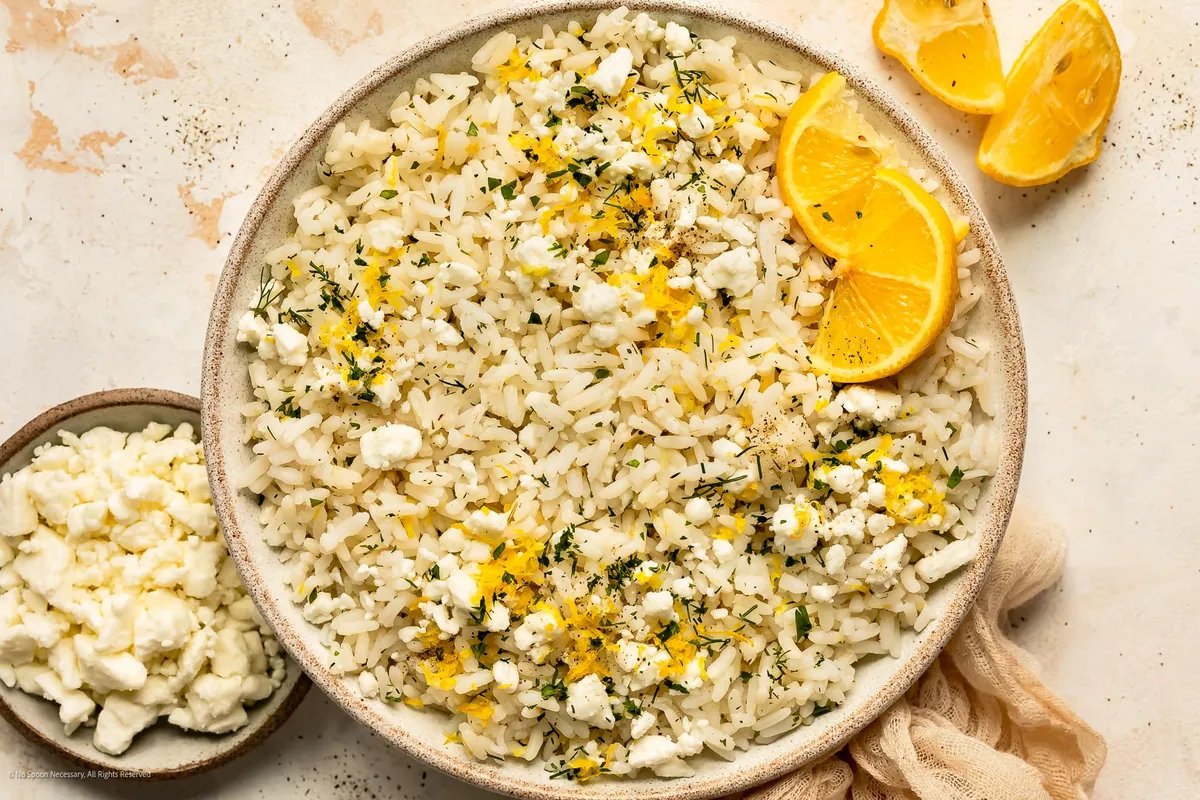 Lemon Greek Rice