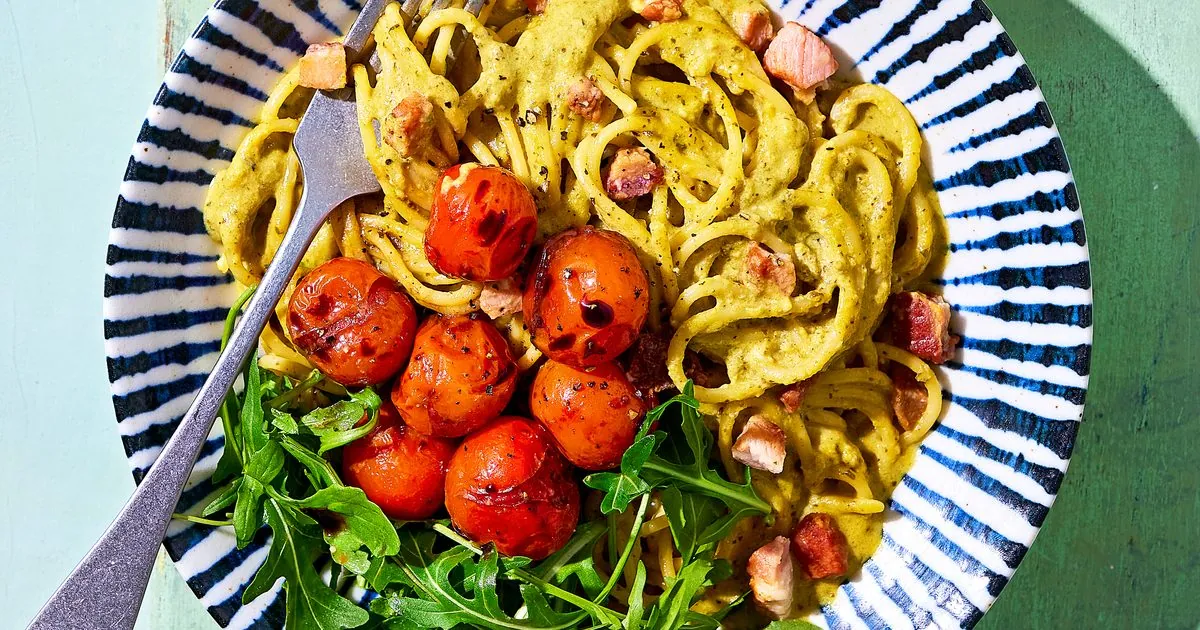 Pesto Carbonara