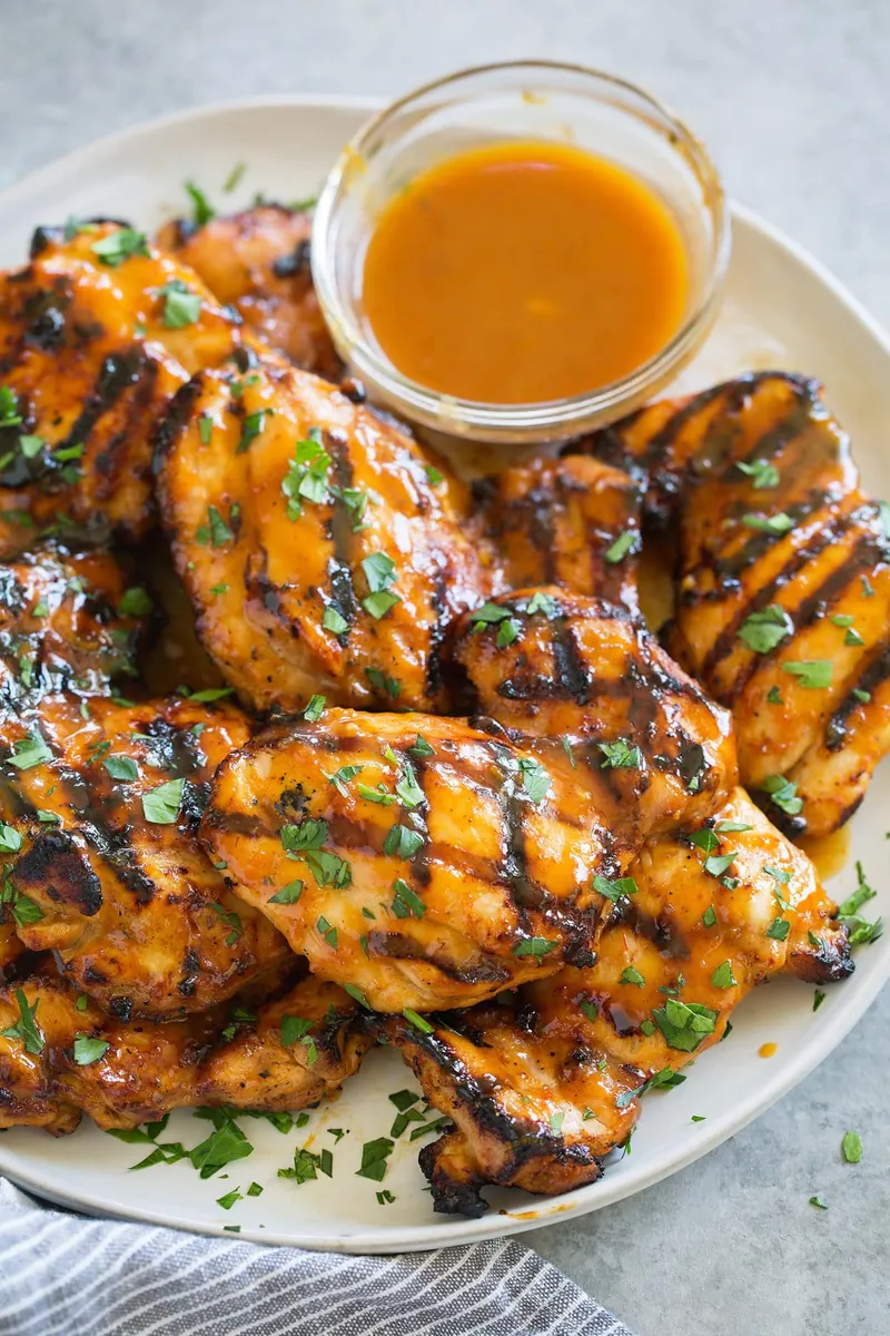 Sticky Honey Orange Chicken