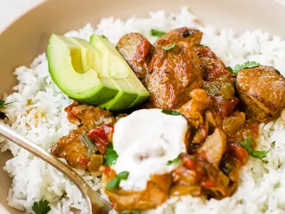 Slow Cooker Green Chili Pork Stew