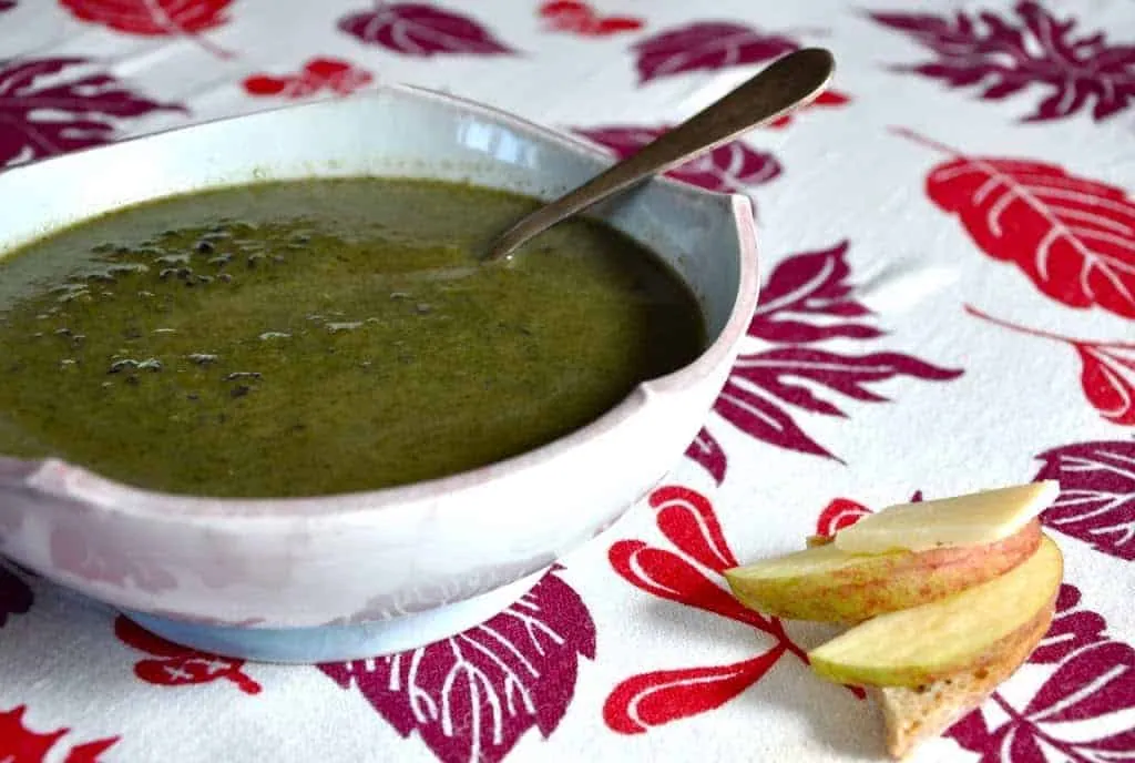 Chard and Black Rice Soup